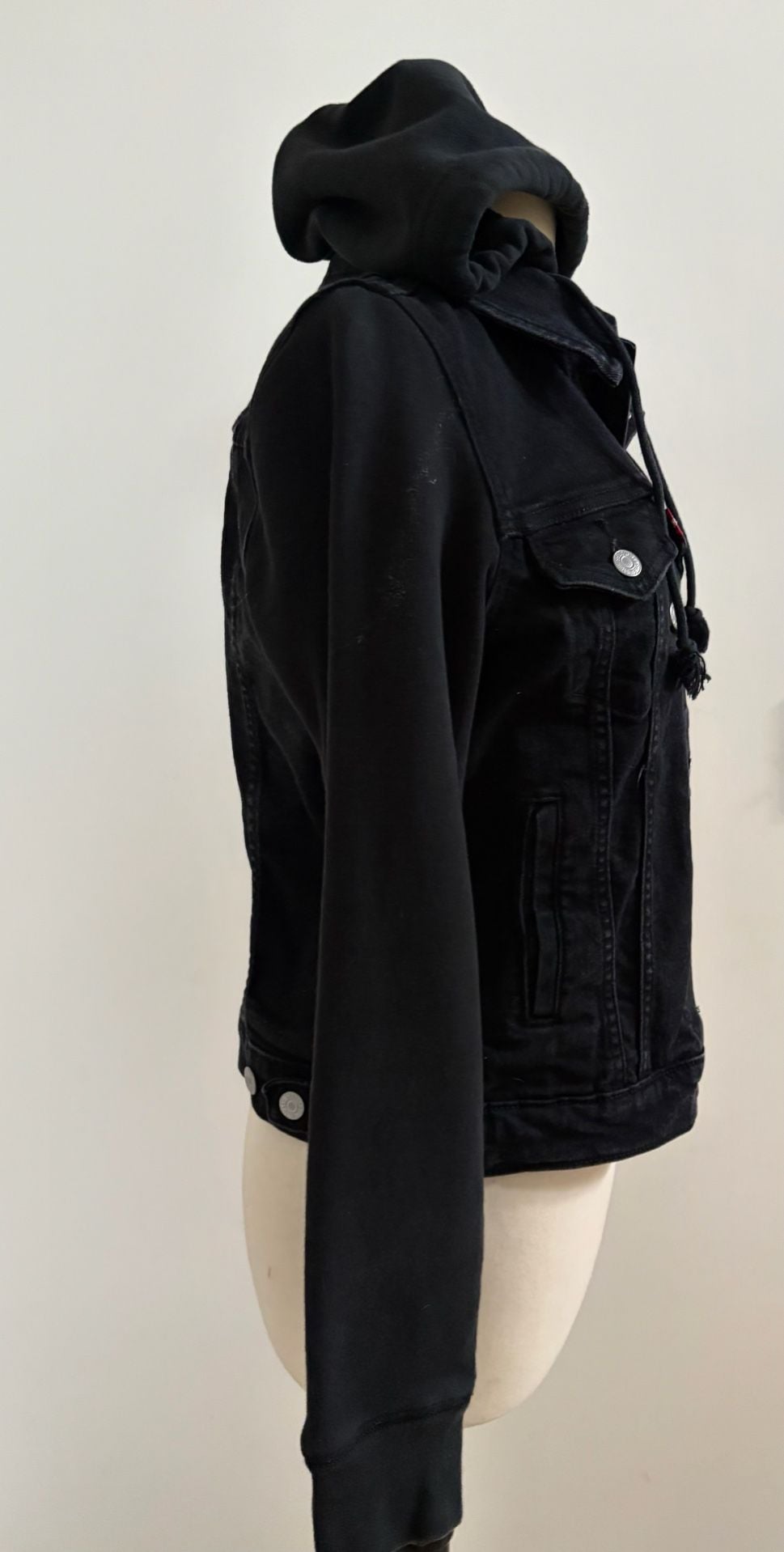 New Levis Hybrid Original Trucker Jacket - Black 9