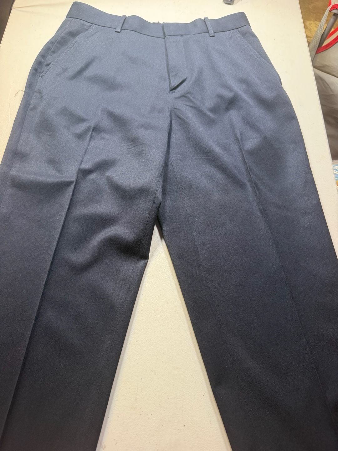 Suit Set Black Blue Patterned Lining 9