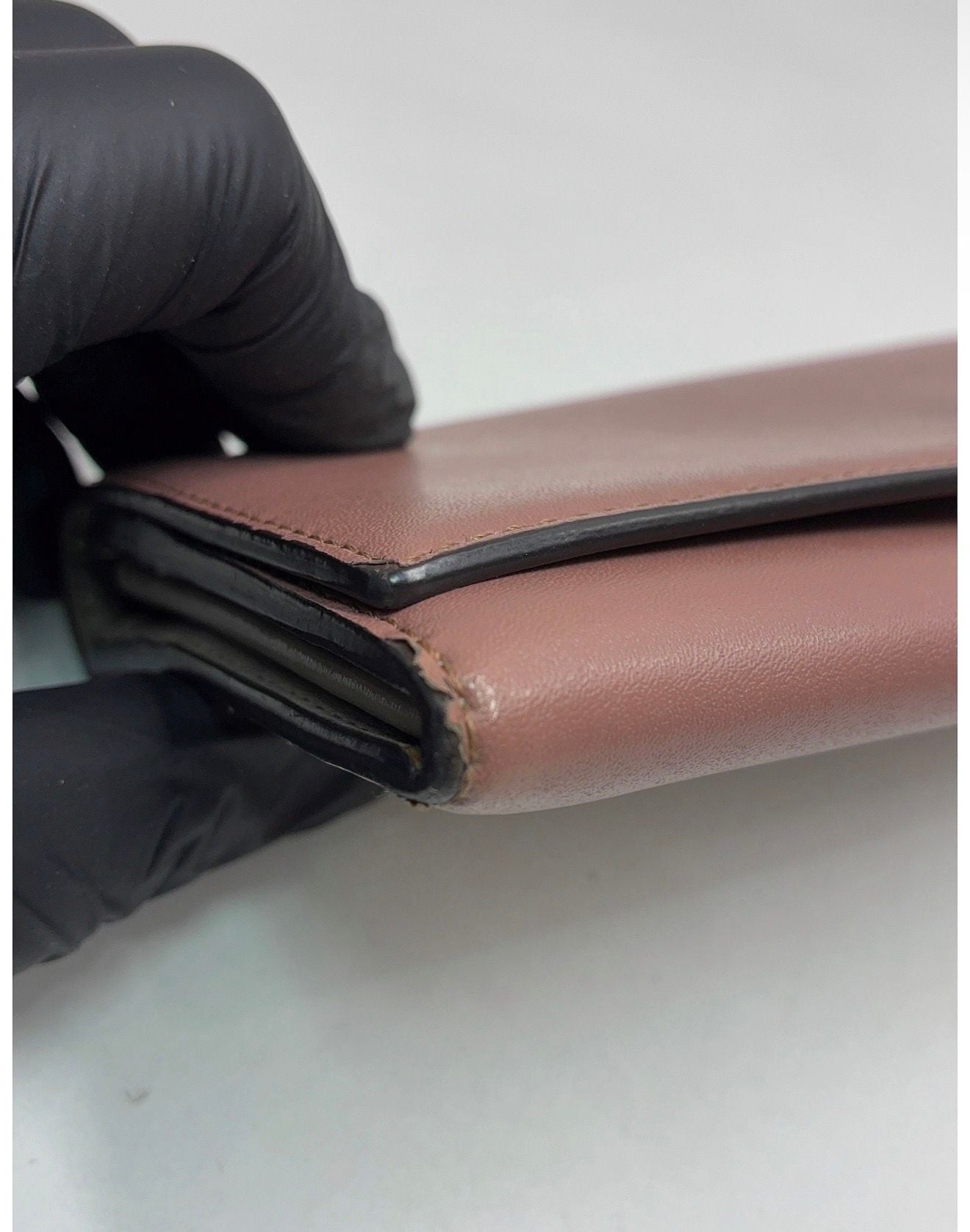 Fendi By The Way Long Wallet Pink Leather 9