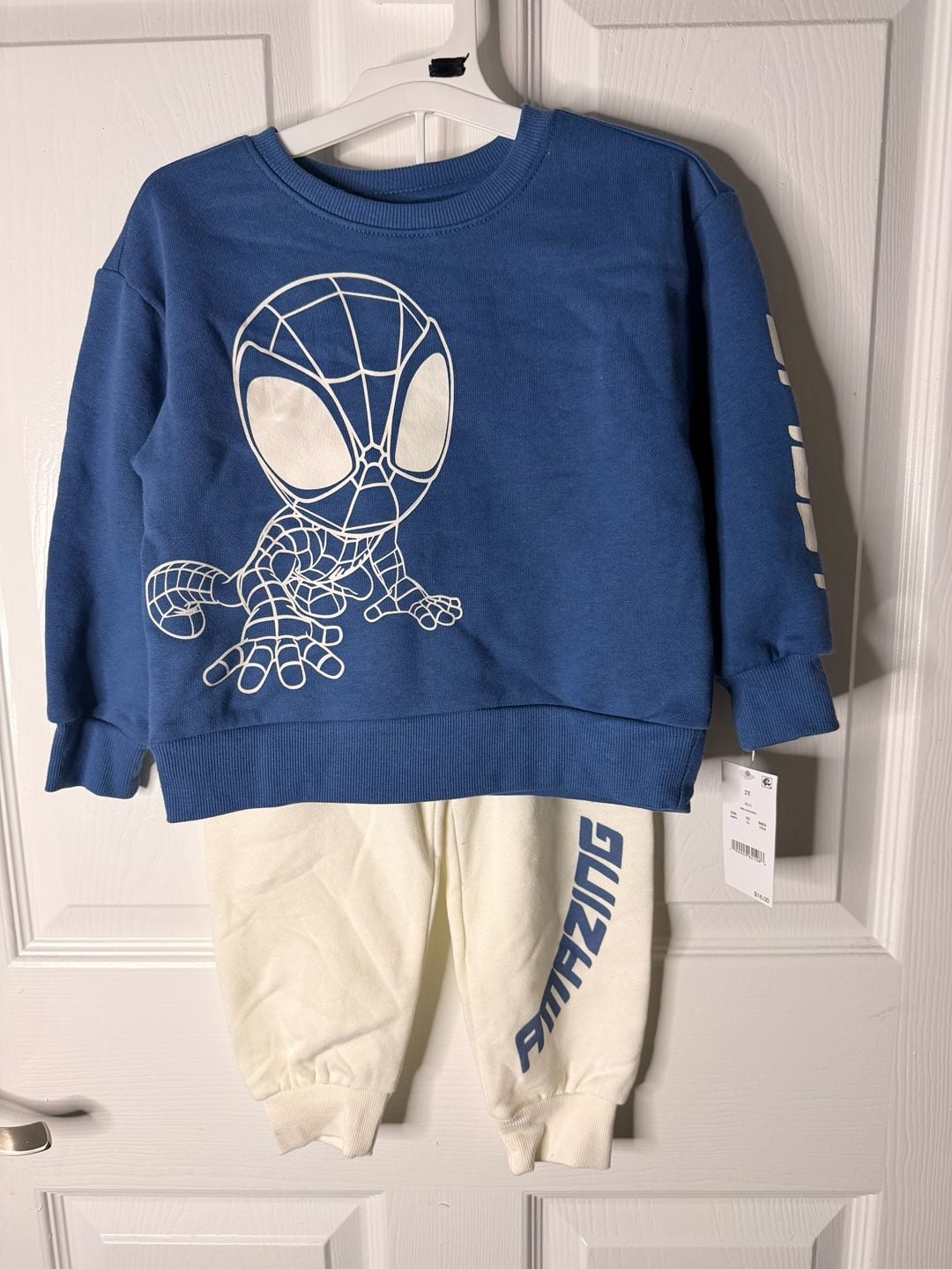 Marvel Spidey and His Amazing Friends Sweatshirt Set Size 2T 1