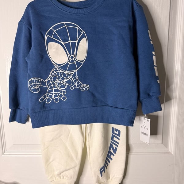 Marvel Spidey and His Amazing Friends Sweatshirt Set Size 2T