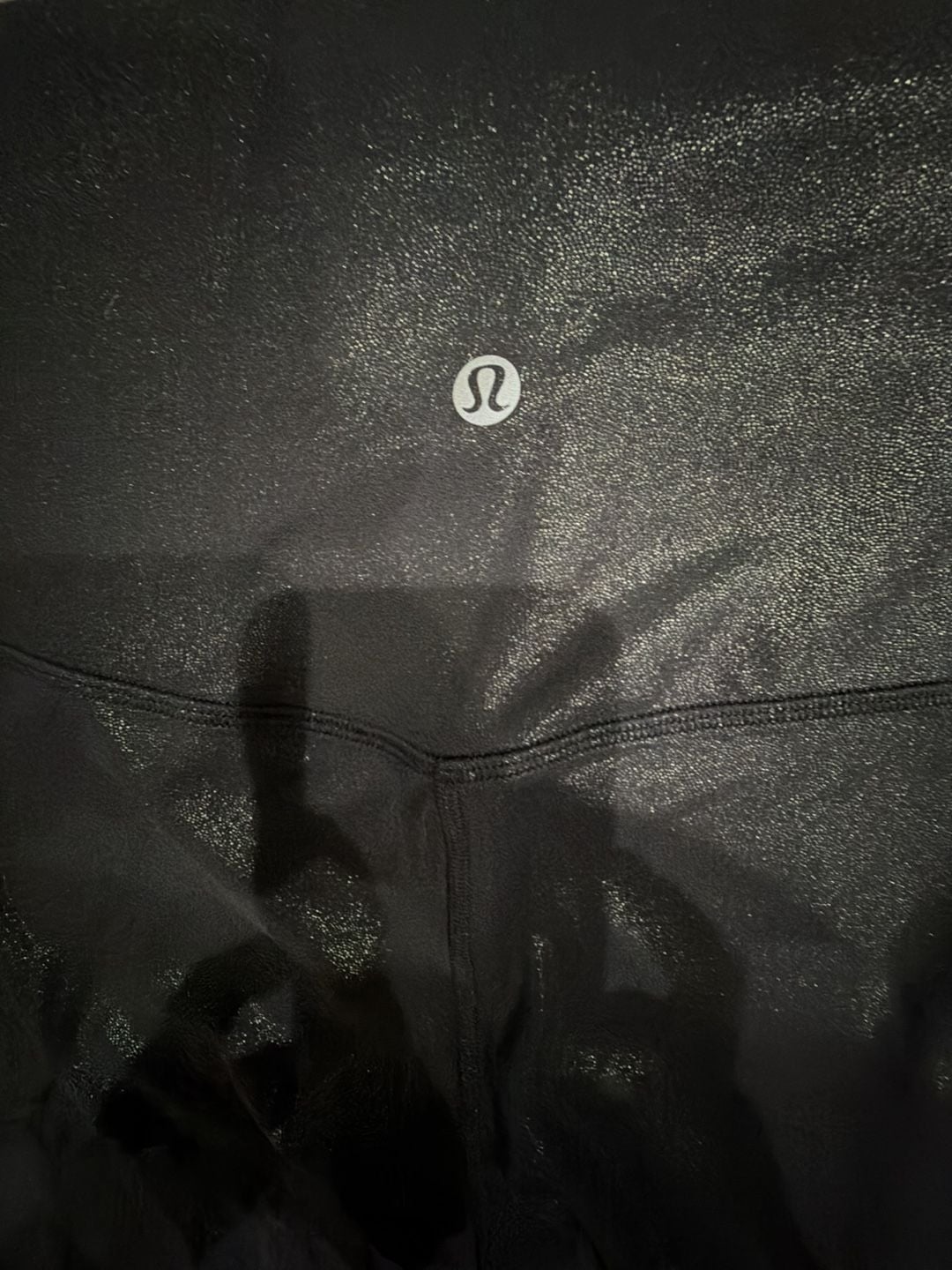 Lululemon Wunder Under High-Rise Foil Leggings Black Foil 3