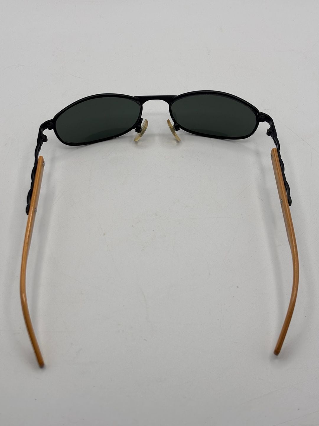 OLK Mod. 291 Size 51-19 Sunglasses Black Wood Temples 5