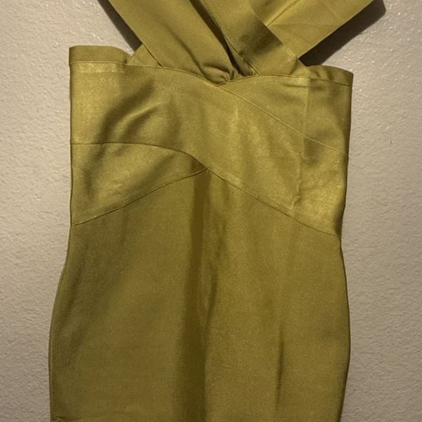Fashion Nova Dolled Up For You Bandage Midi Dress Size XL