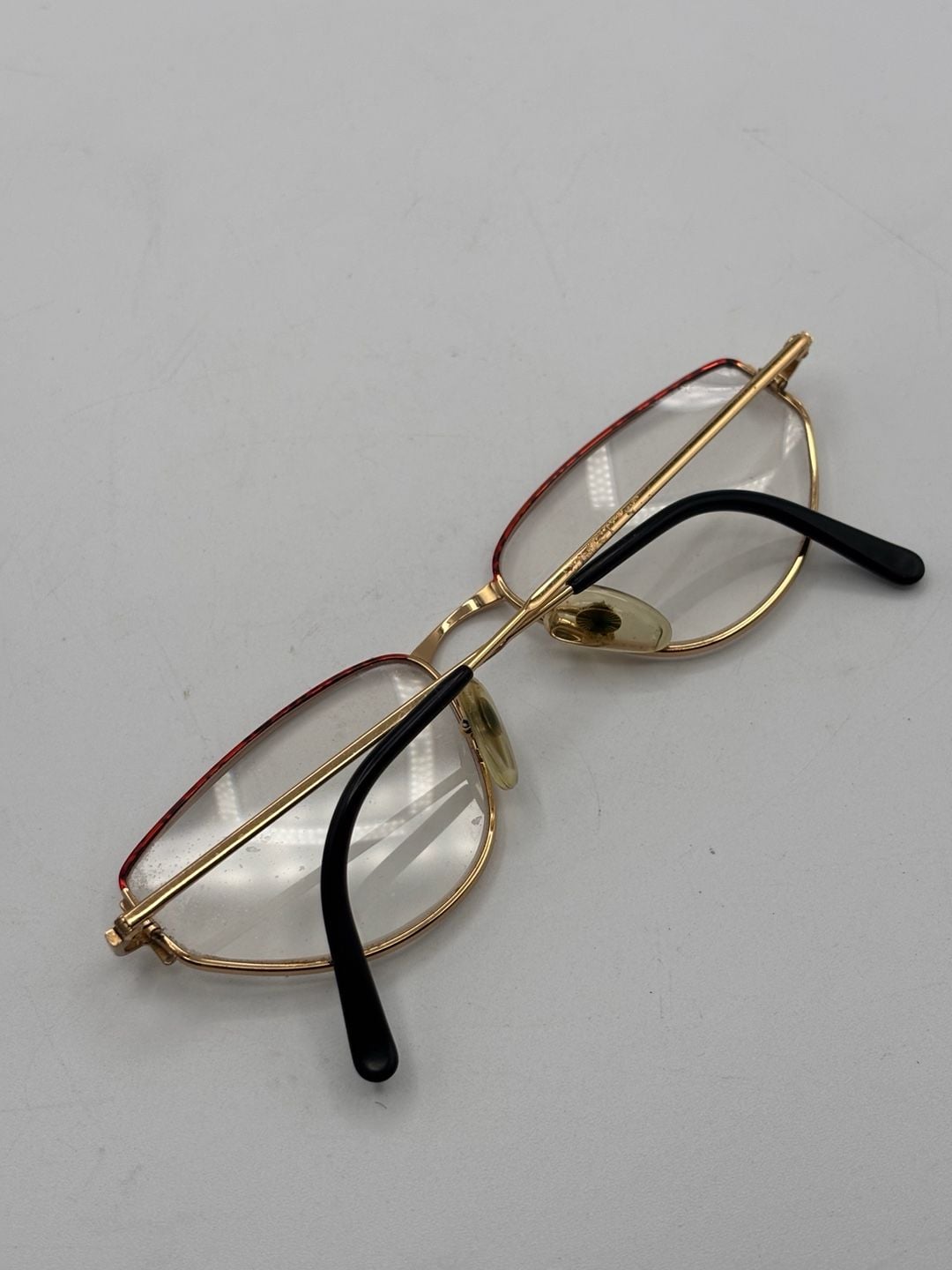 Vintage Viennaline 1633 Size 53-16 Gold Eyeglass Frames Made In Austria 3