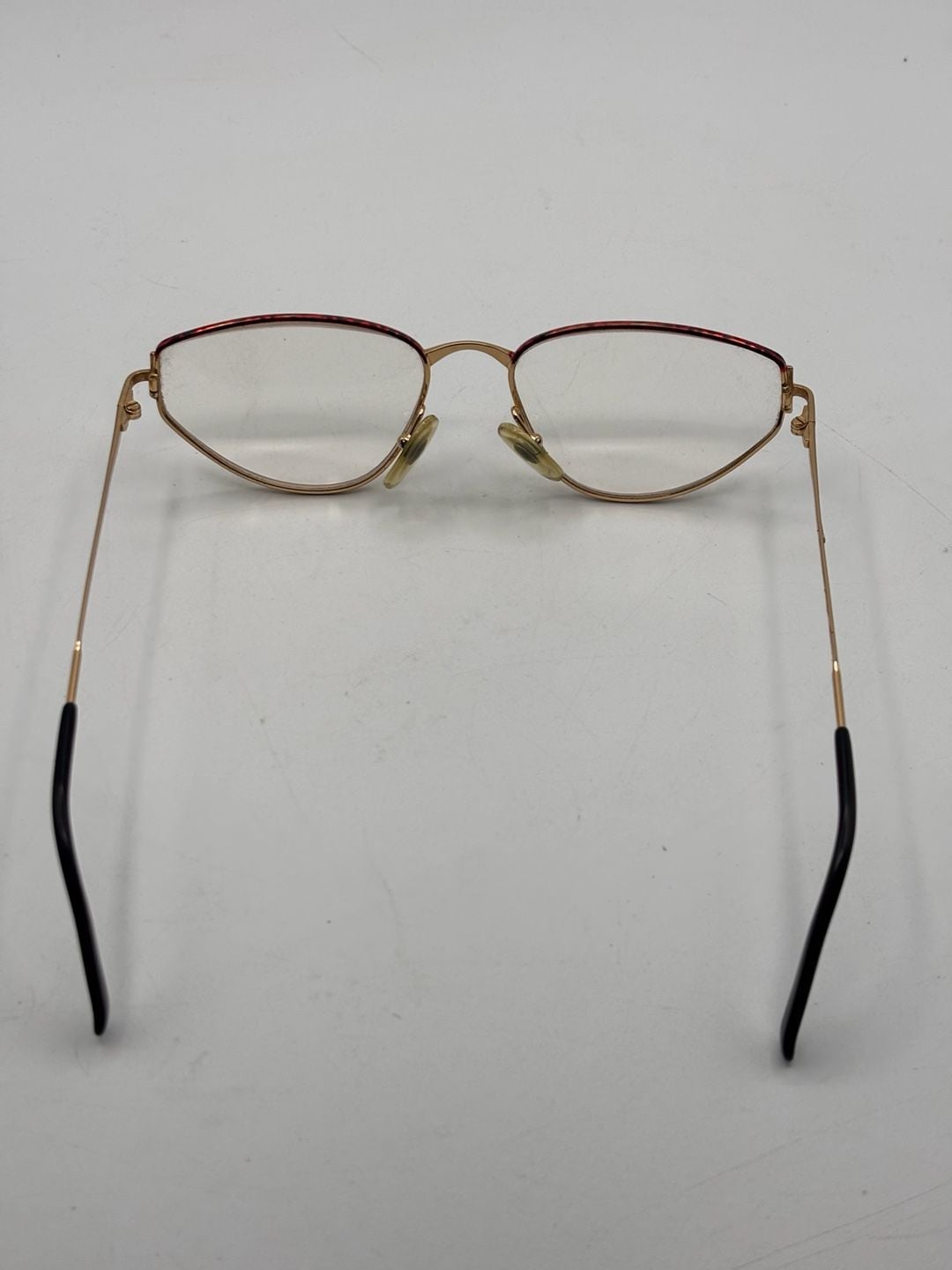 Vintage Viennaline 1633 Size 53-16 Gold Eyeglass Frames Made In Austria 4