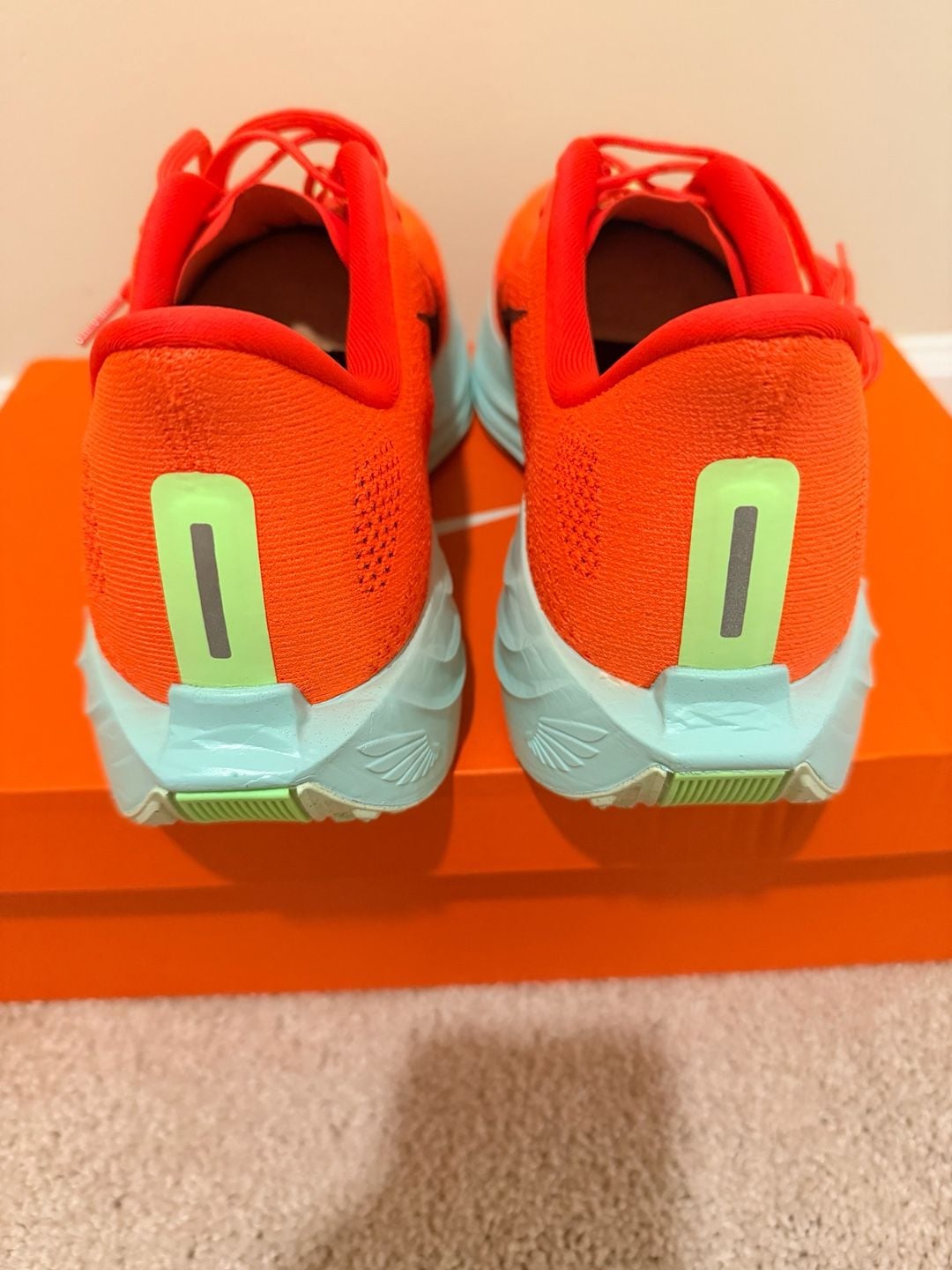 Nike Pegasus Plus Running Shoes Bright Crimson Lime Blast 6