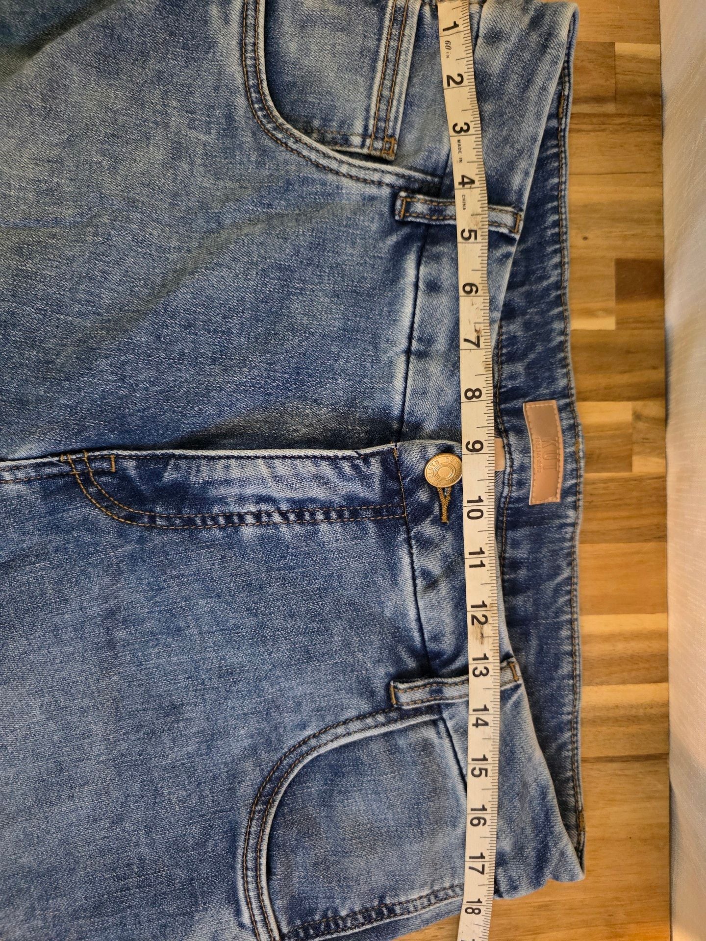 KUT from the Kloth Jodi Fab Ab Wide Leg Jeans Size 14W 8