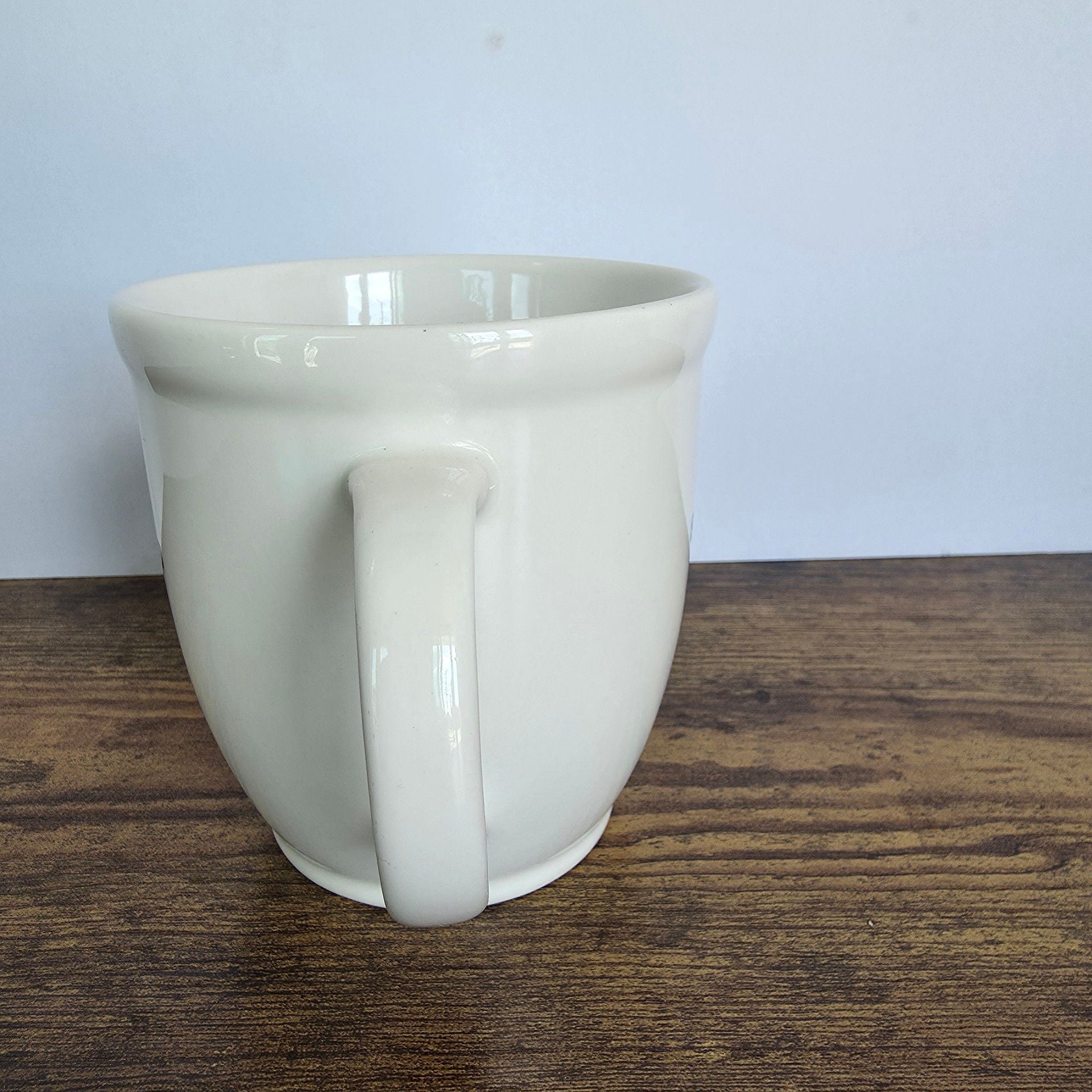 2007 Starbucks Coffee Mug 18 fl oz White Ceramic Estd 1971 3