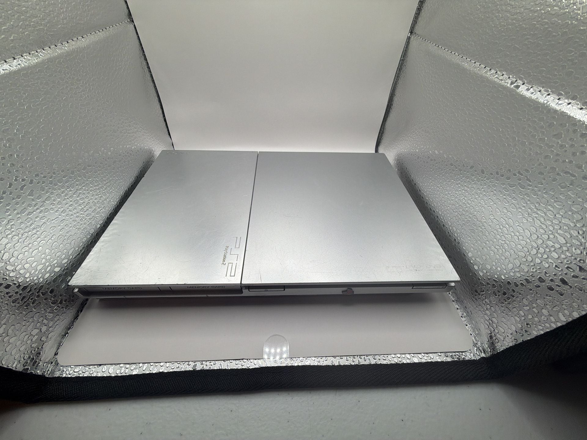 Sony PlayStation 2 Slim Console SCPH-90001 Satin Silver 1