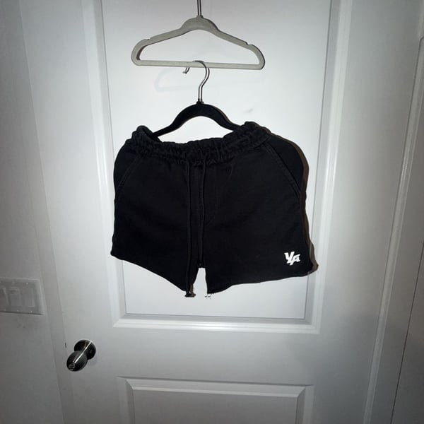 YoungLA Shorts Black Sweatpants Gym Athletic Workout