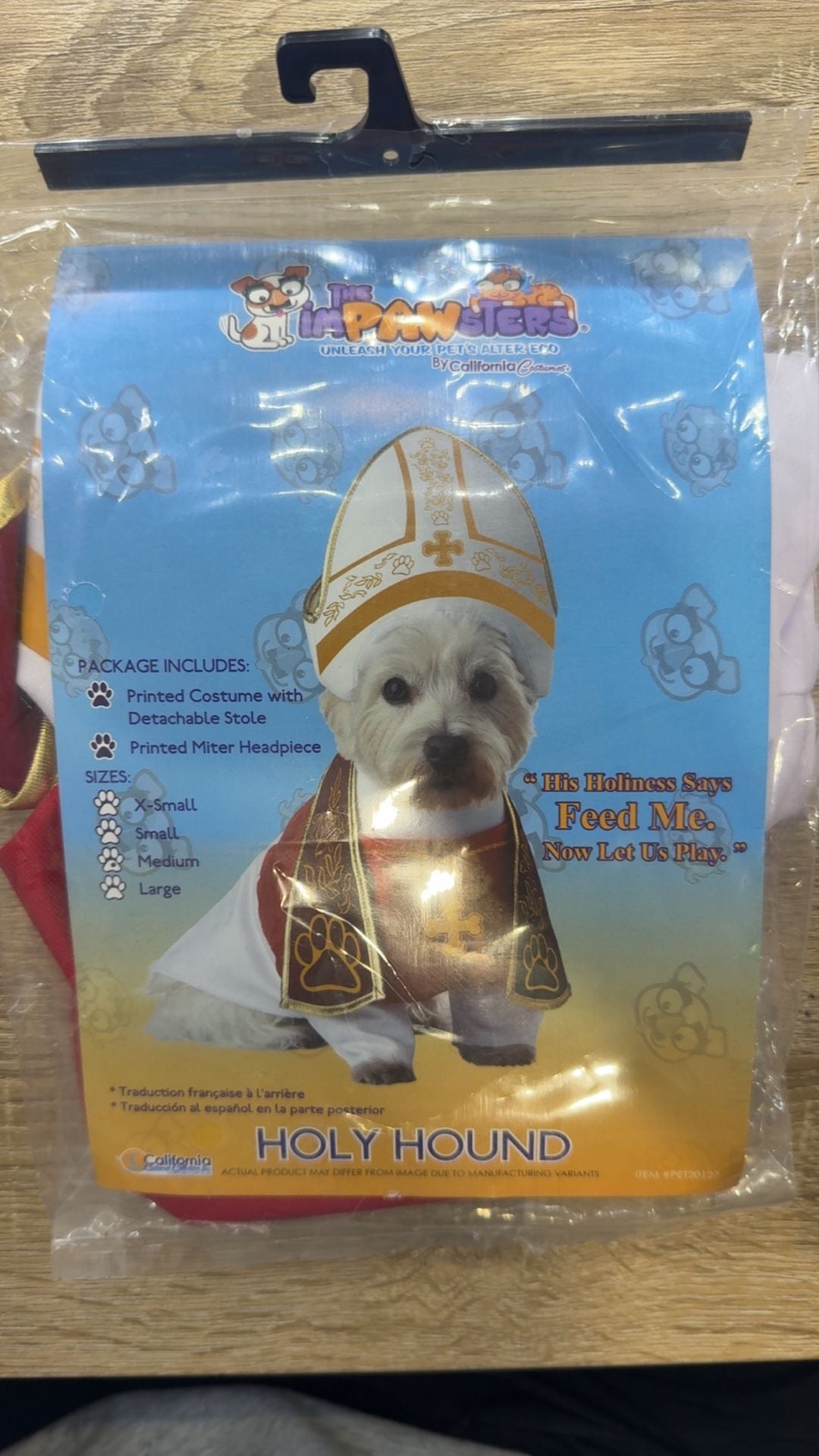 California Costumes Holy Hound Pet Costume Medium 2