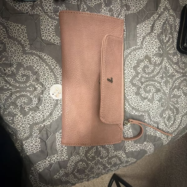 Seven Days Pink Wallet Organizer Wristlet