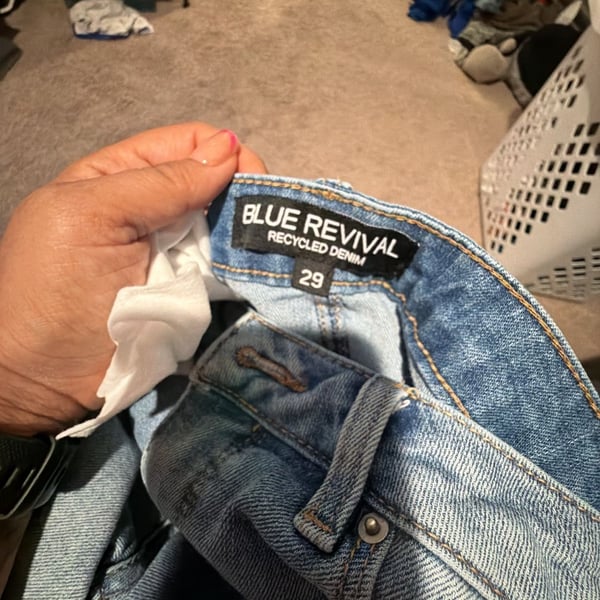 Blue Revival Recycled Denim Jeans Size 29 ( 0028 ) 
