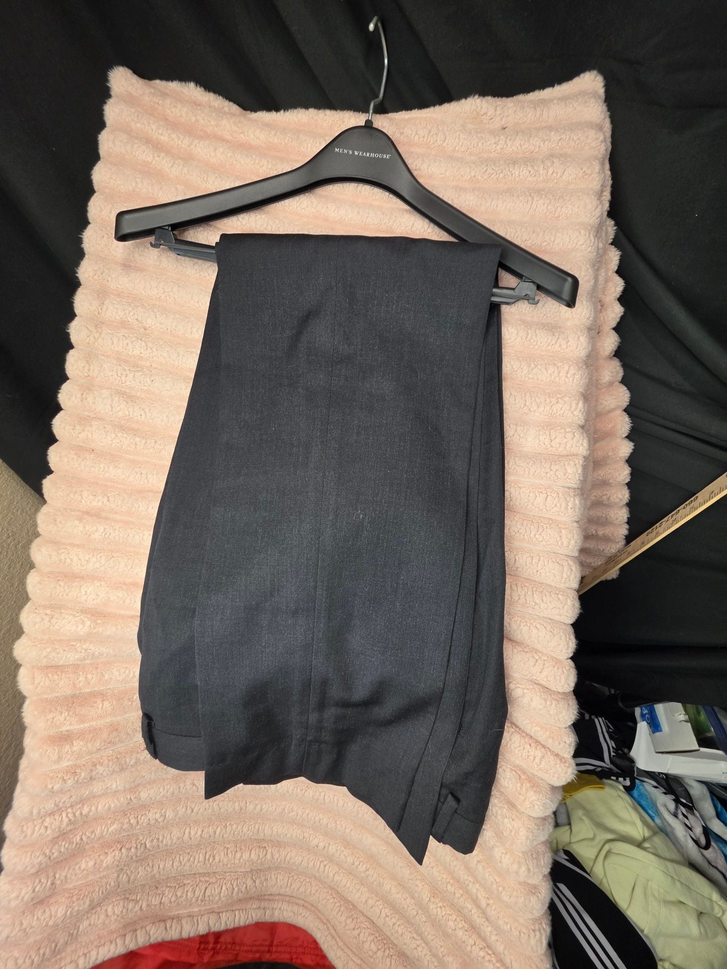 Pronto Uomo Platinum Suit Separates Size 36 Waist Charcoal Gray 4