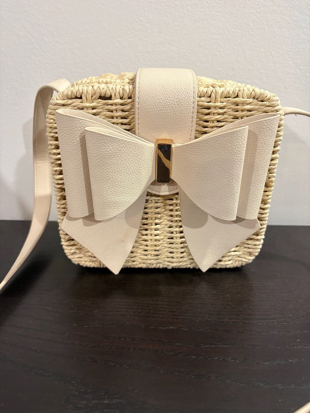 Like Dreams Woven Straw Crossbody Bag 2