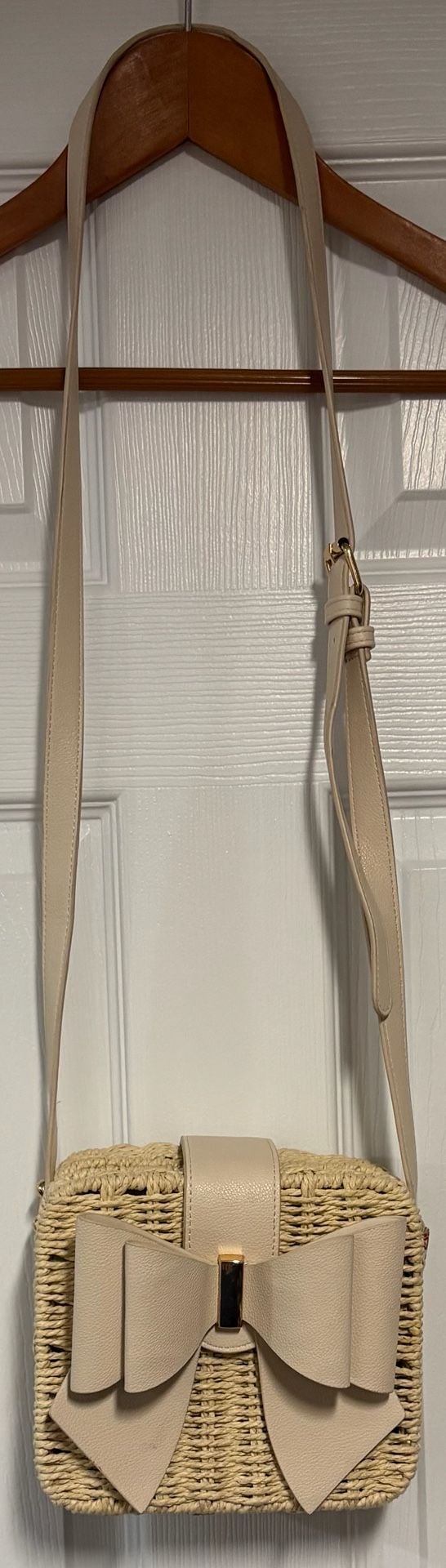 Like Dreams Woven Straw Crossbody Bag 4