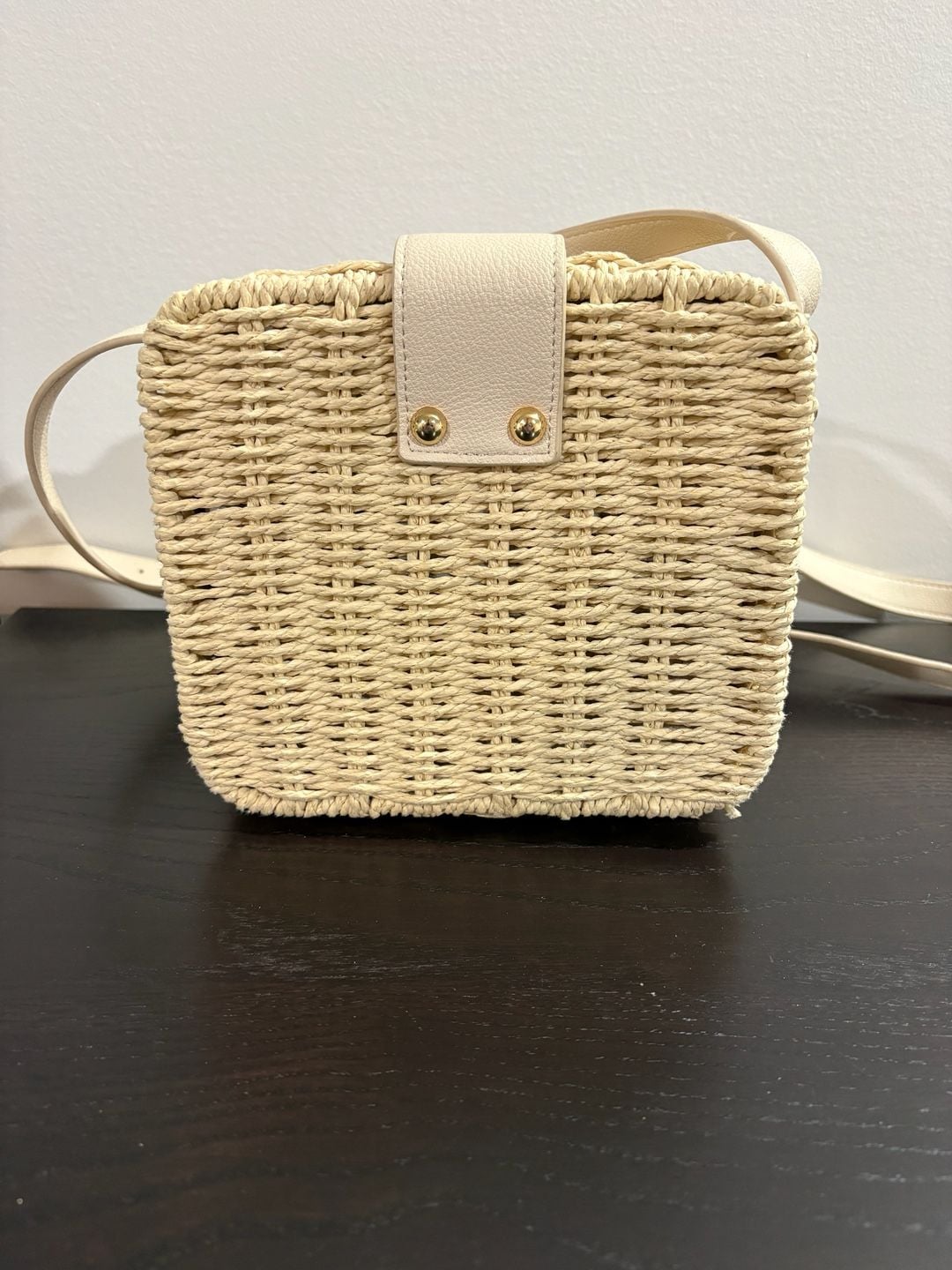 Like Dreams Woven Straw Crossbody Bag 6