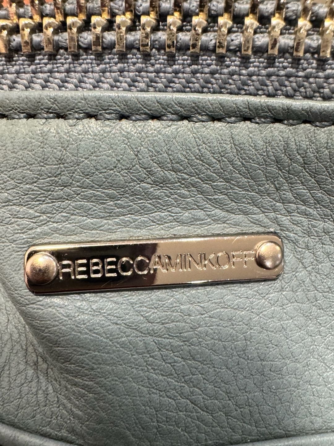 Rebecca Minkoff Crossbody Bag Size 11.5x9 Blue Leather Handbag 7