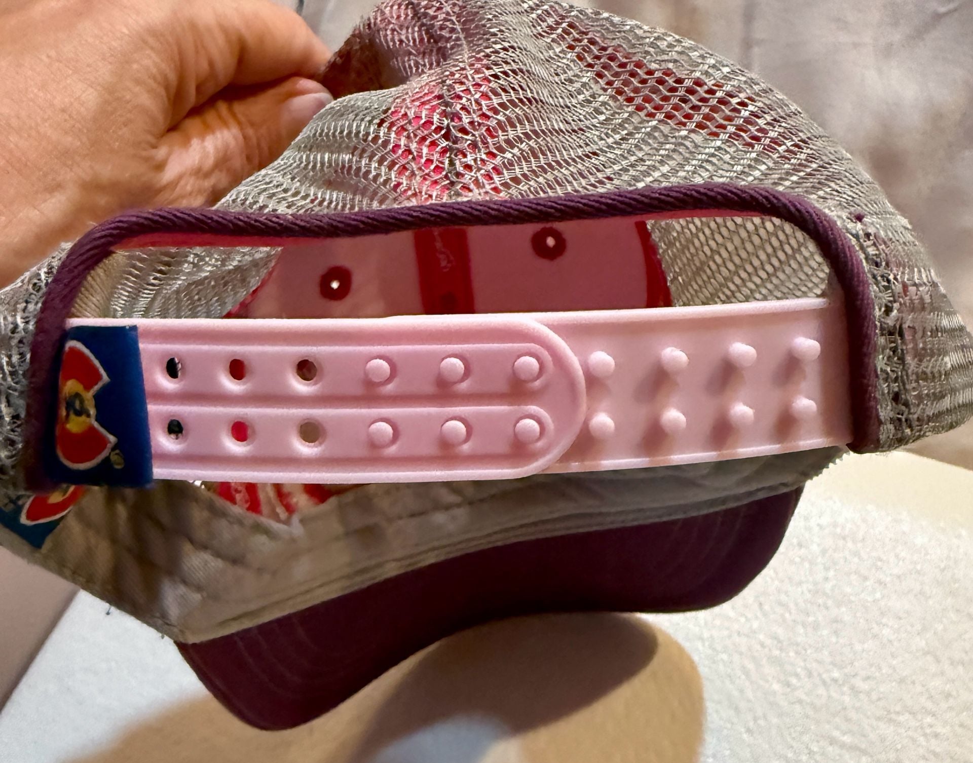 YoColorado Kids Pink Berry Colorado Trucker Hat Snapback Mesh Ages 3-7 5