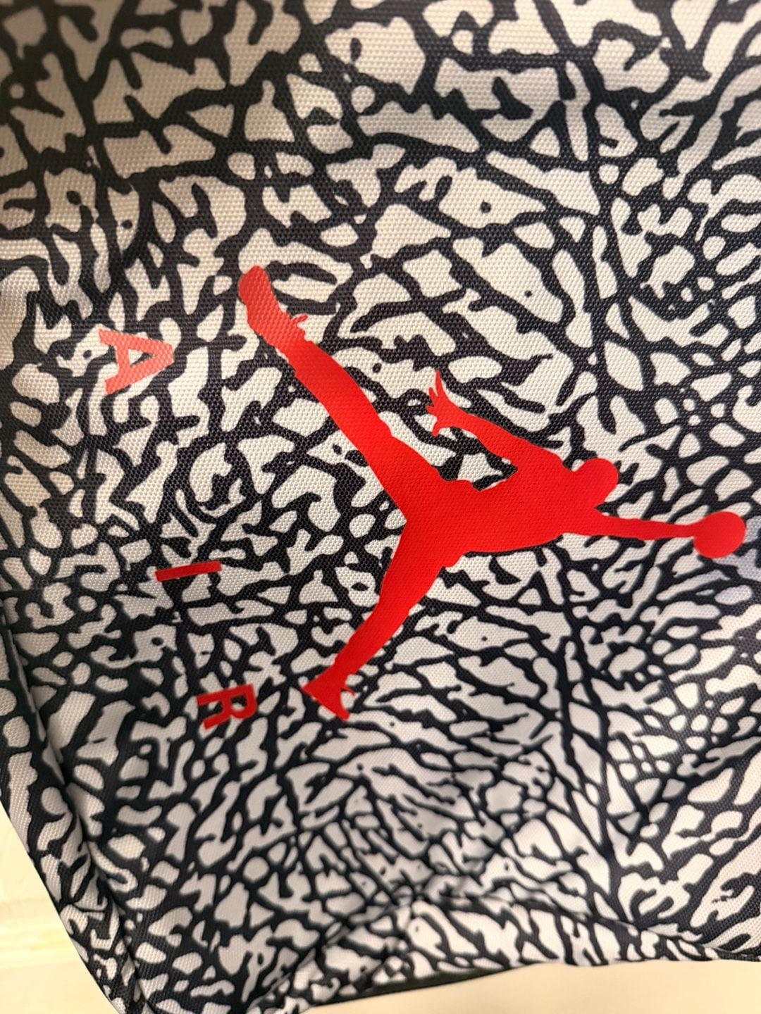 NEW Air Jordan Shoe Box Bag Large Size Logo Swoosh Elephant Print Retro NWT 5
