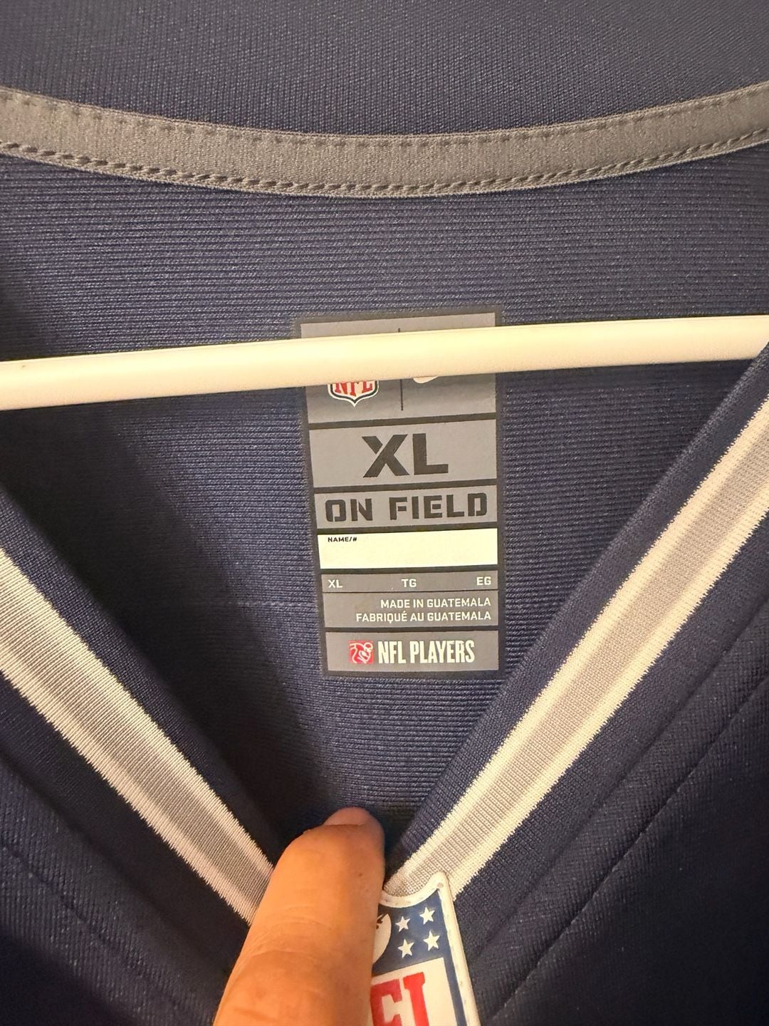 Nike Dallas Cowboys Trevon Diggs 7 Jersey Size XL Navy On Field 3