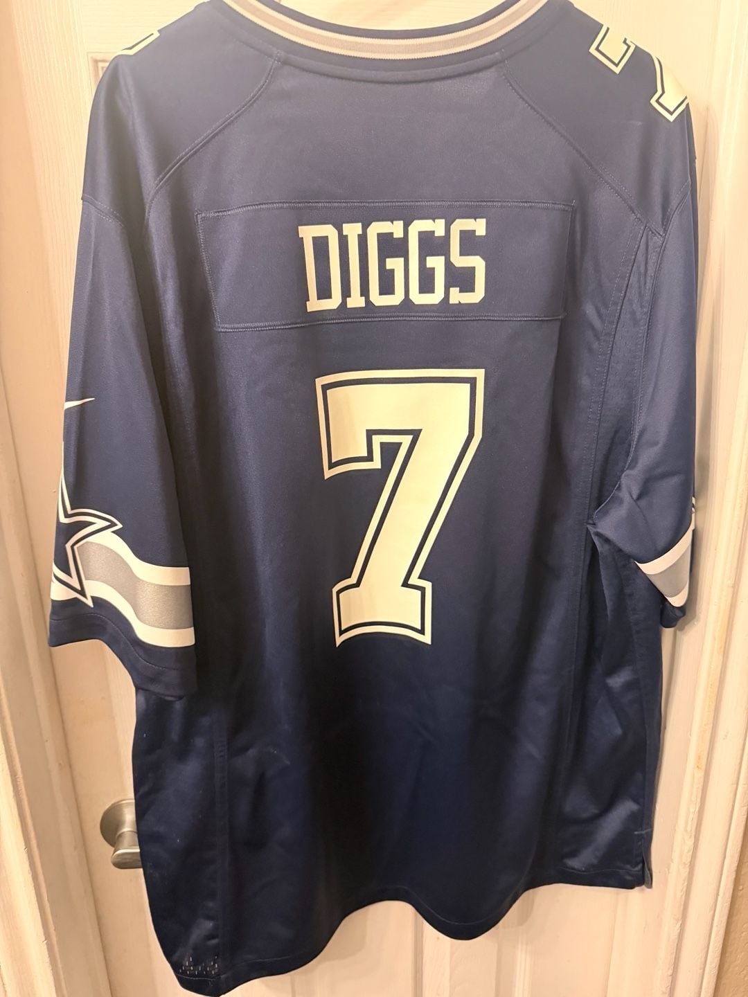Nike Dallas Cowboys Trevon Diggs 7 Jersey Size XL Navy On Field 7