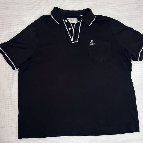 Original Penguin Earl Polo Shirt Black