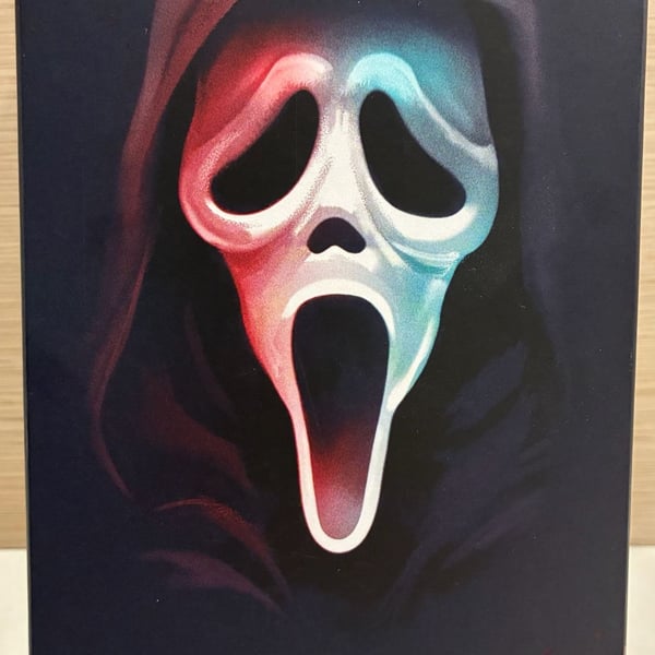 Funko Games Scream The Game Cooperative Board Game with Ghost Face Figure