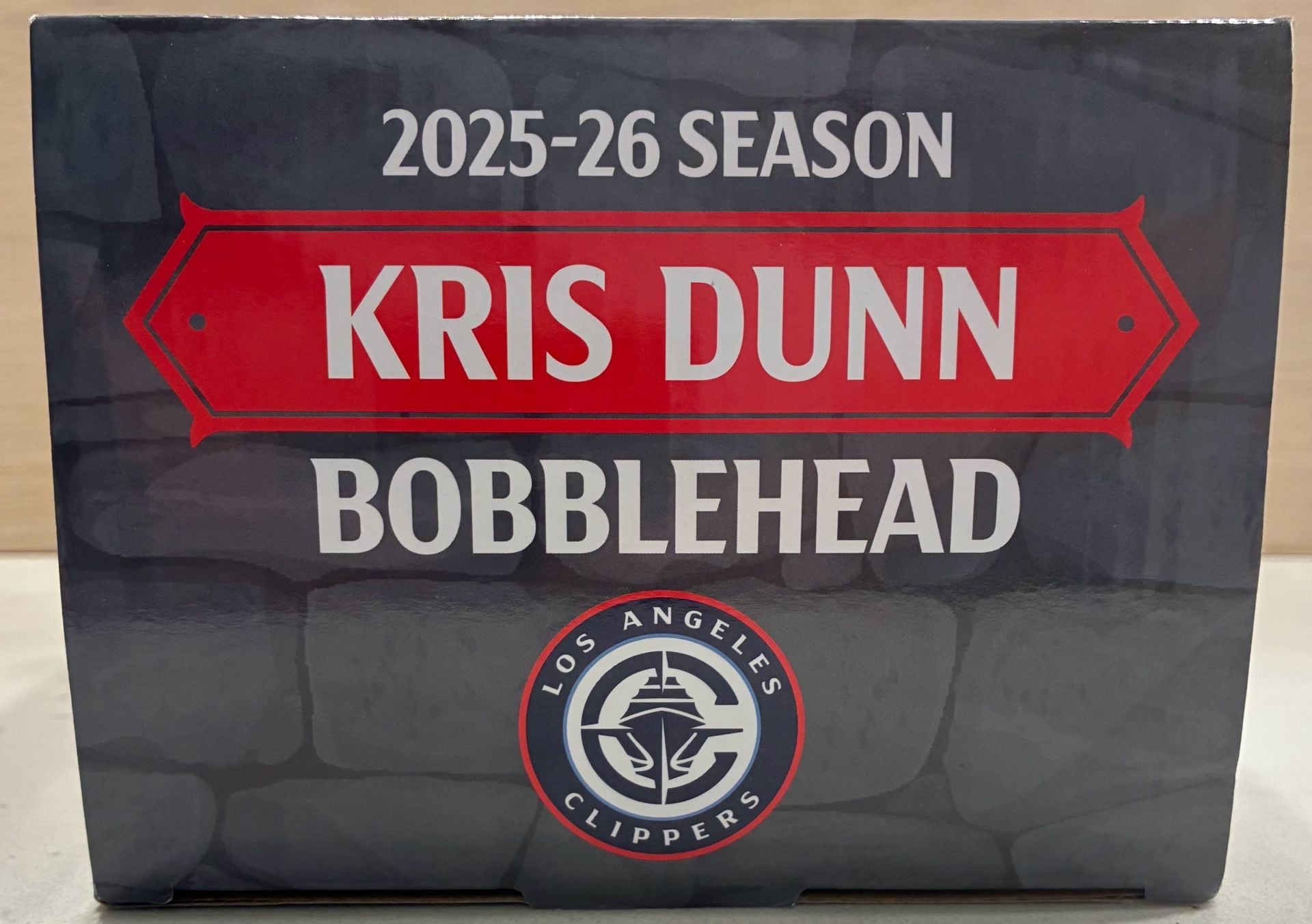 Los Angeles Clippers Kris Dunn Bobblehead 2025-26 Season SGA 3