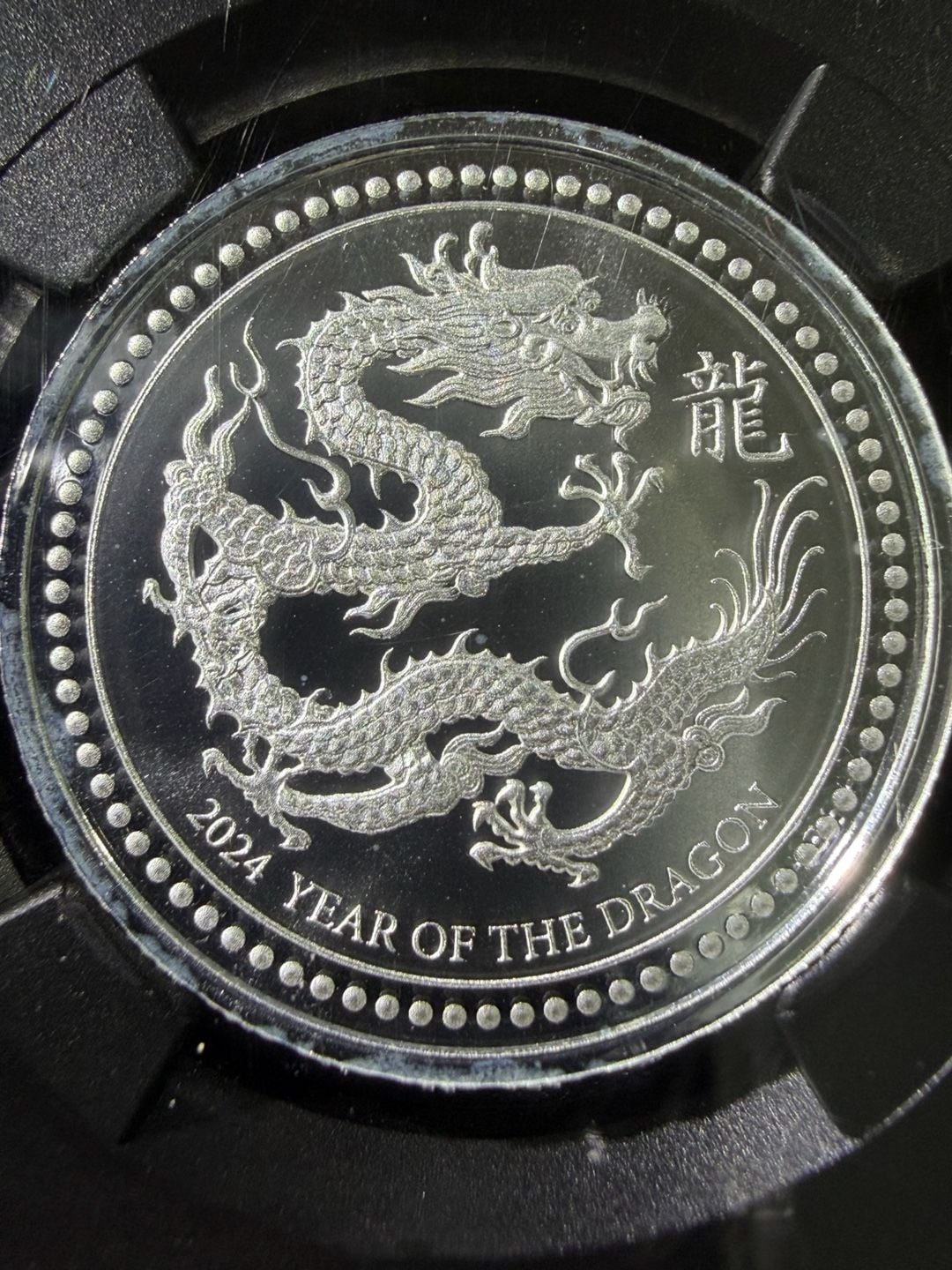 Samoa 2024 Year of the Dragon Silver MS 70 NGC Coin 2