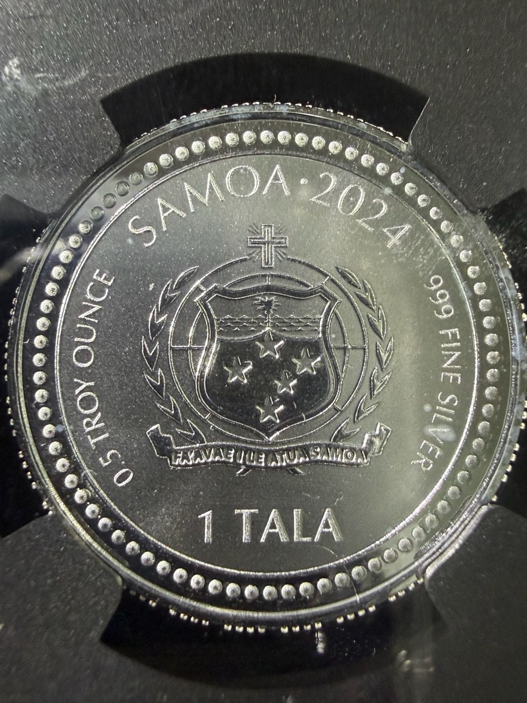 Samoa 2024 Year of the Dragon Silver MS 70 NGC Coin 4