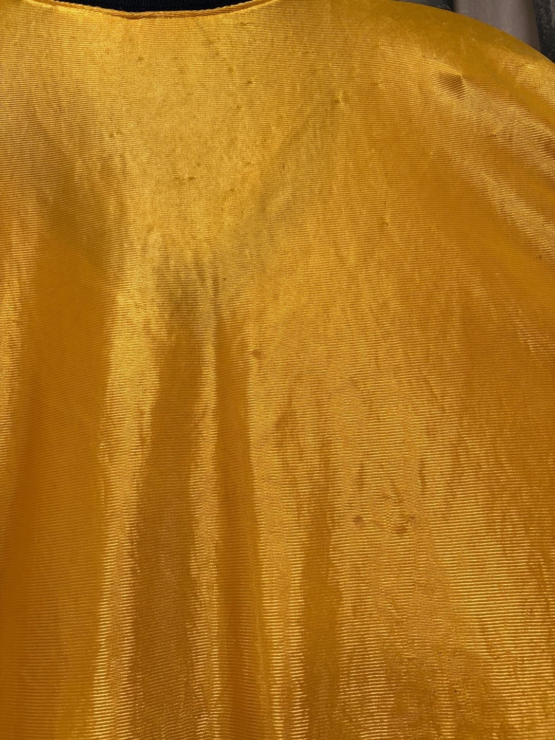 Nike Vintage Basketball Jersey Size L Yellow Blue V-Neck 90s 11
