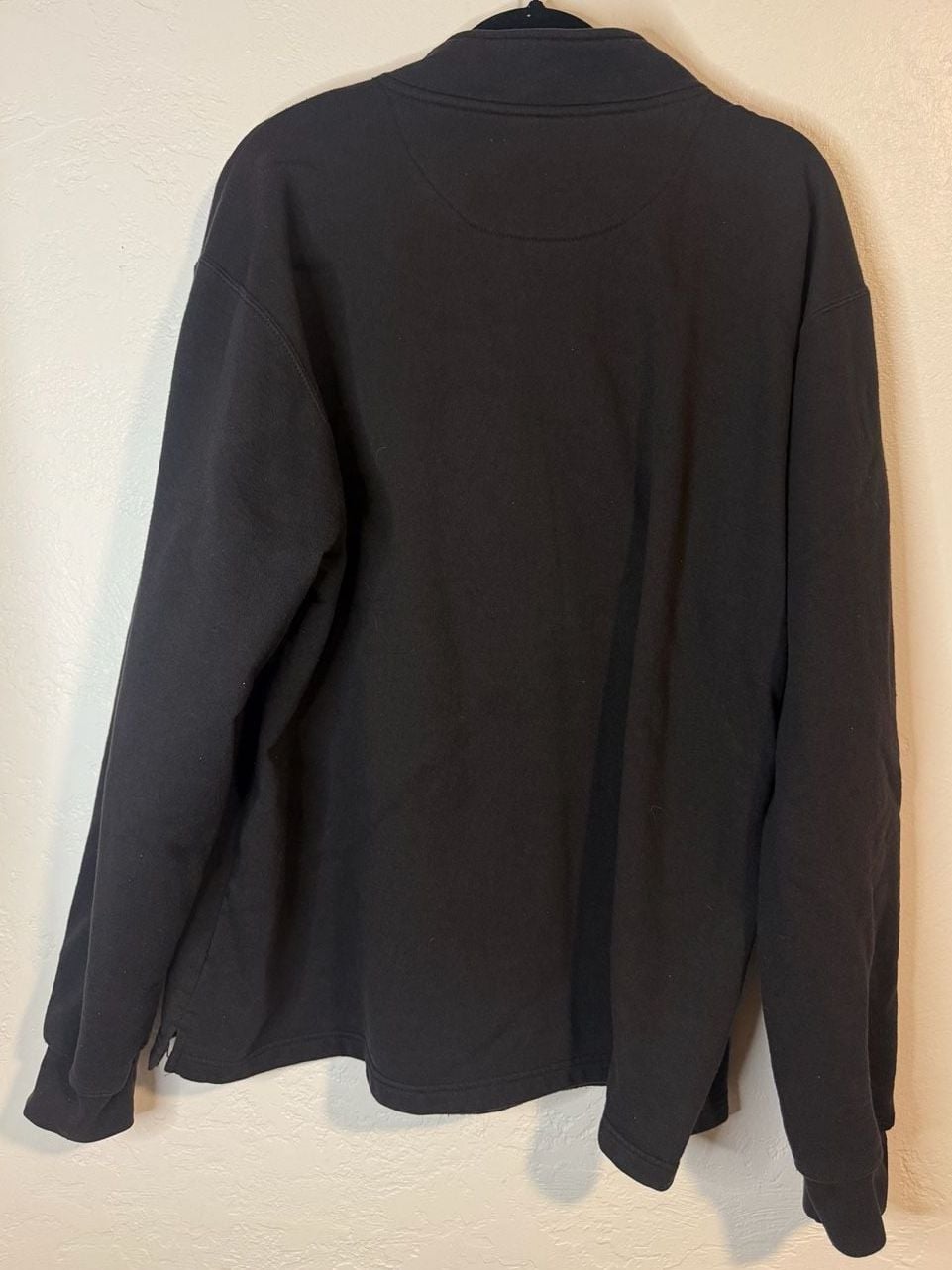 Adidas Santa Cruz Warriors 1/4 Zip Pullover Size XL Black 3