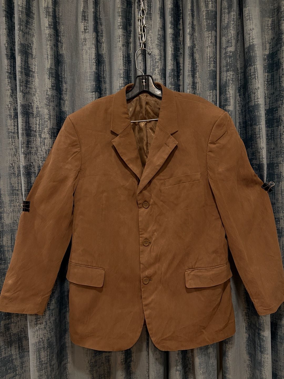 Alfani Blazer Size 44 R Brown Corduroy Sport Coat Jacket 2