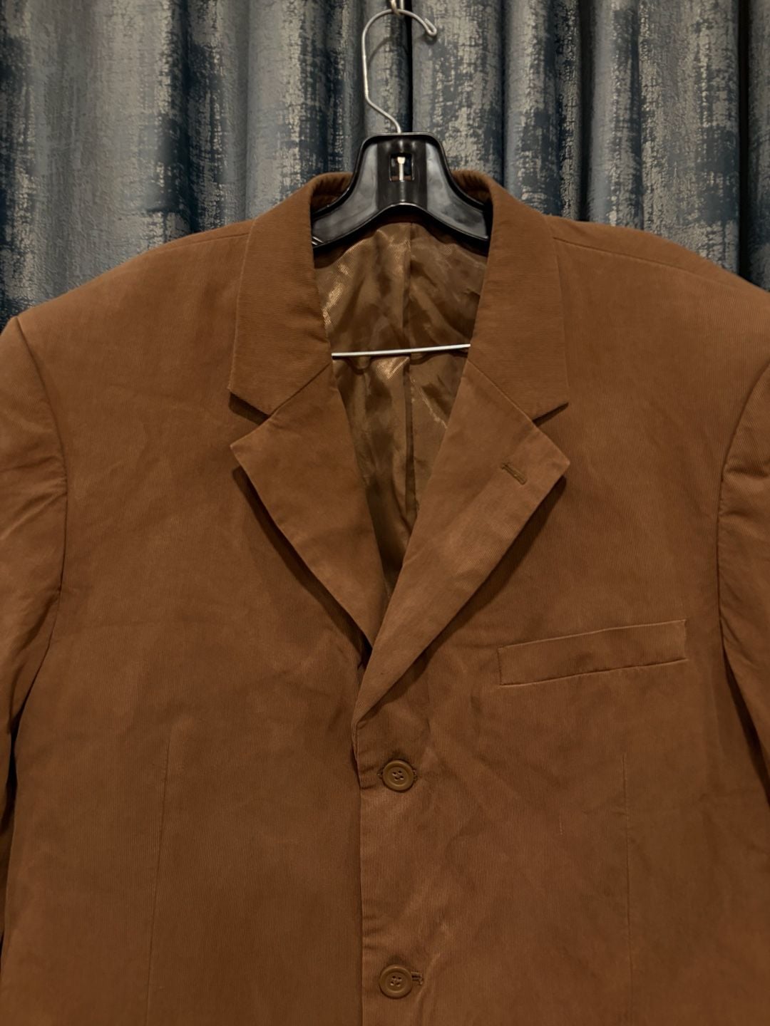 Alfani Blazer Size 44 R Brown Corduroy Sport Coat Jacket 5