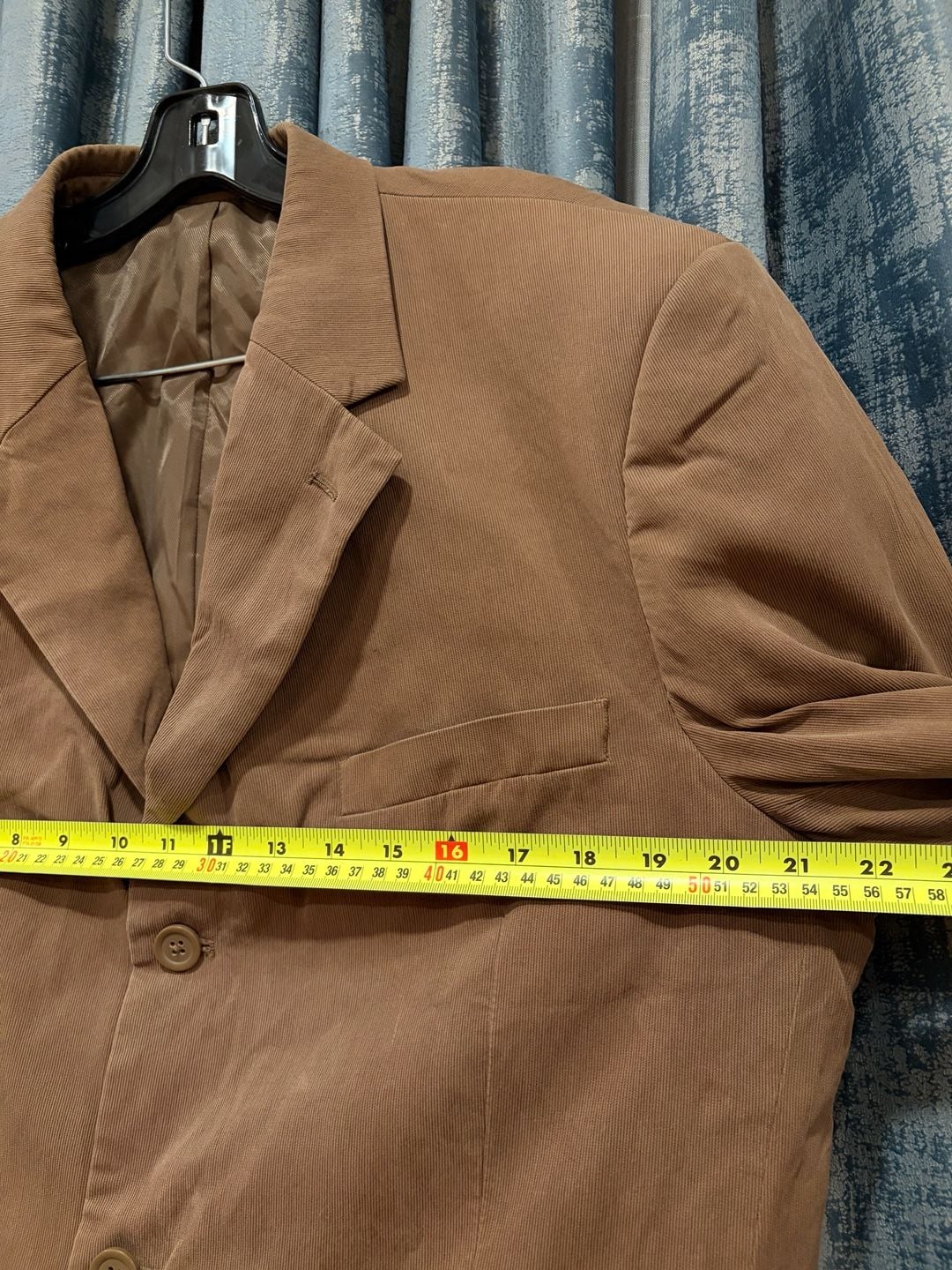 Alfani Blazer Size 44 R Brown Corduroy Sport Coat Jacket 6