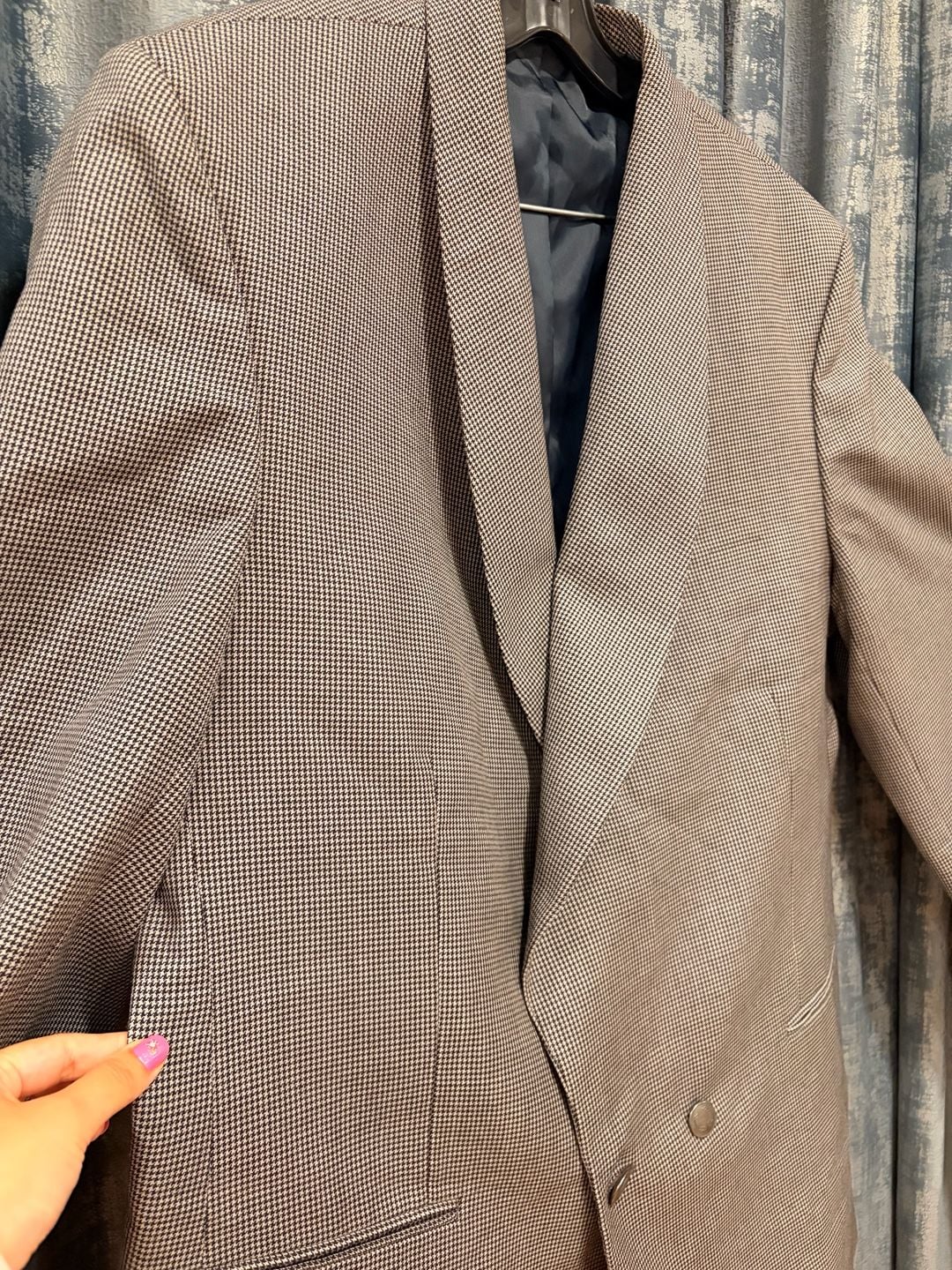 Professional Apparel VF Imagewear Inc Houndstooth Blazer Size 46 L 12