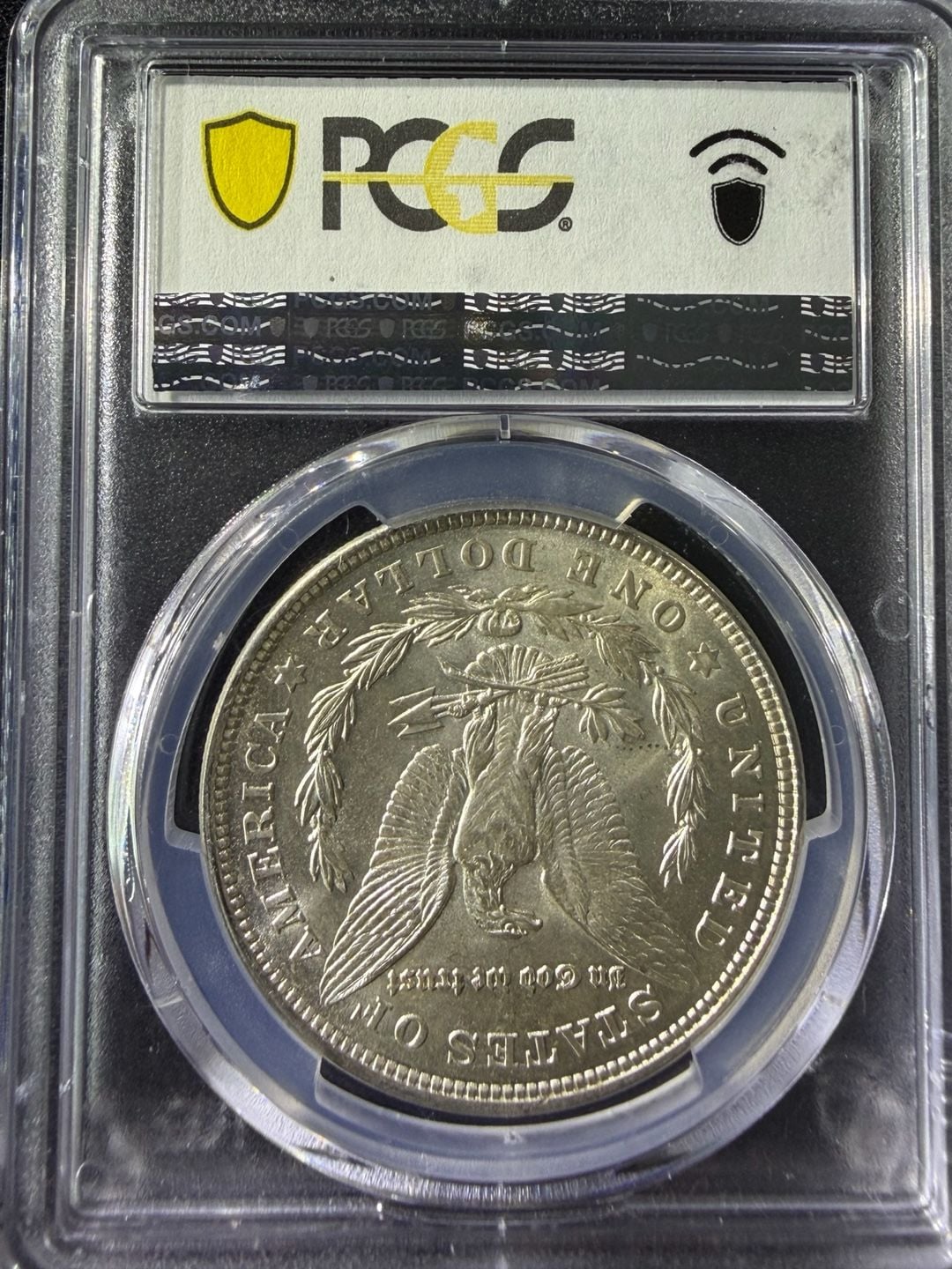 PCGS MS63 1921 Morgan Silver Dollar 3
