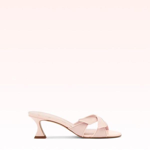 Alexandre Birman Tita Cross 60 Frost Pink Sandals IT 36.5 – MSRP $695 – BNIB