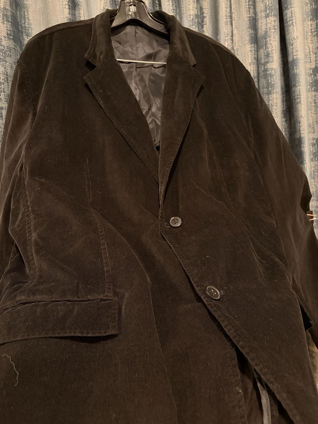 Alfani Corduroy Blazer Size XXL Black 4