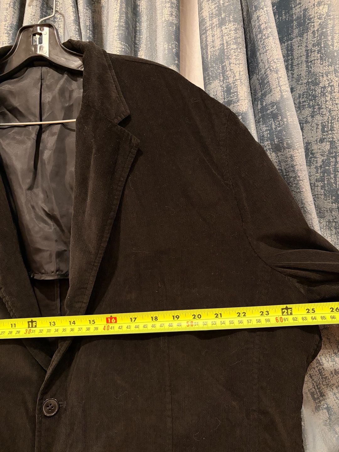 Alfani Corduroy Blazer Size XXL Black 8