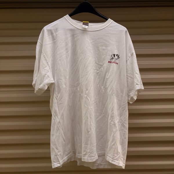 Big Dogs Bank of Big Dog Dad T-Shirt X-Large White Vintage