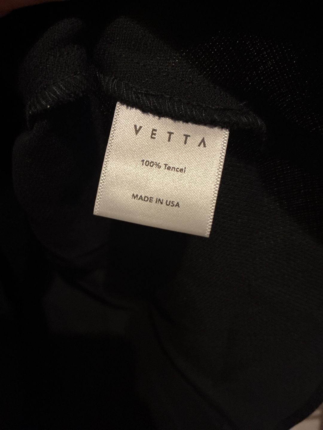 VETTA The Textured Shell Refined Size L Black Tank Top 6