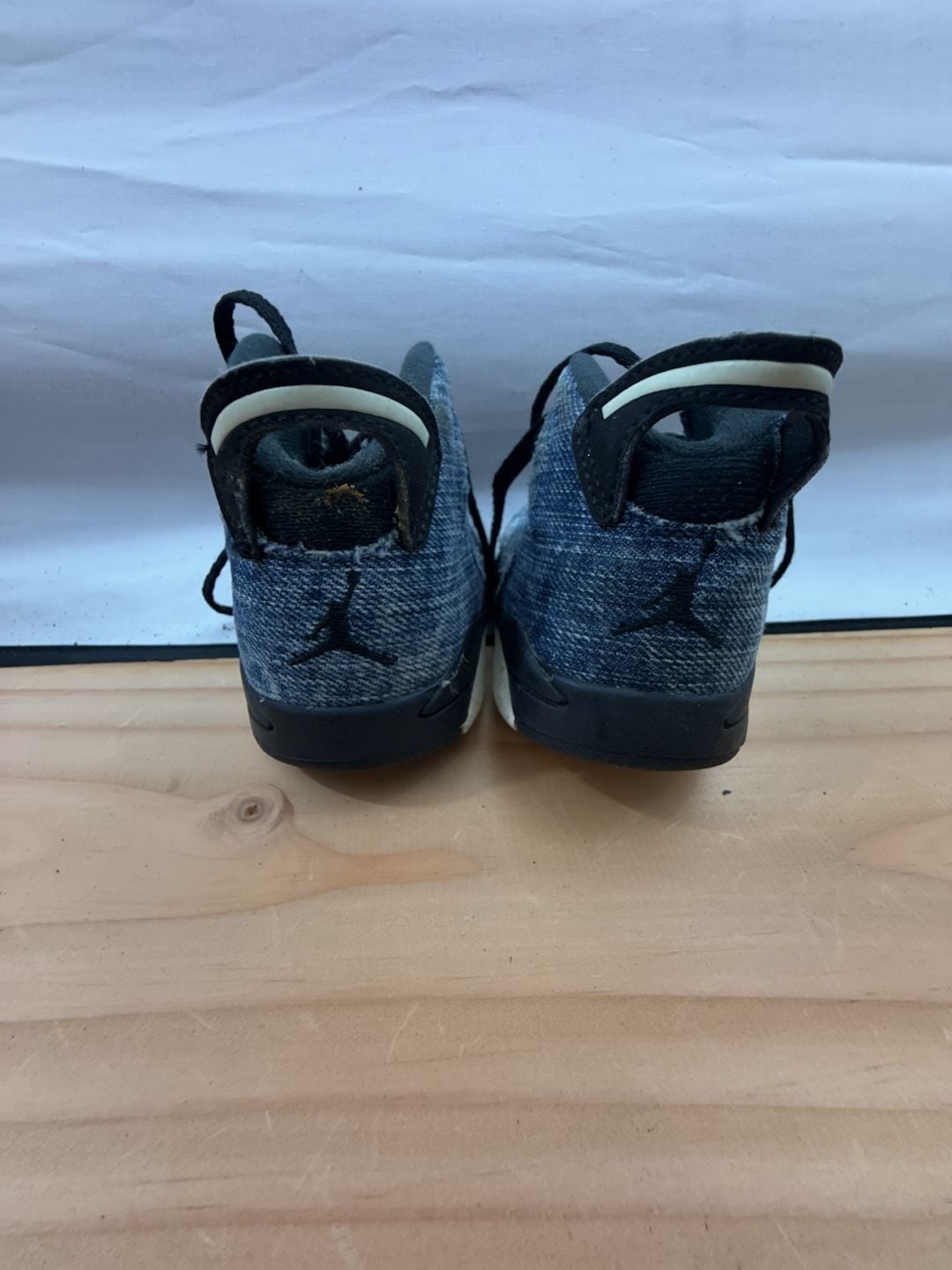 Jordan 6 Retro Washed Denim Toddler Size 8C Shoes CV5488-401 4