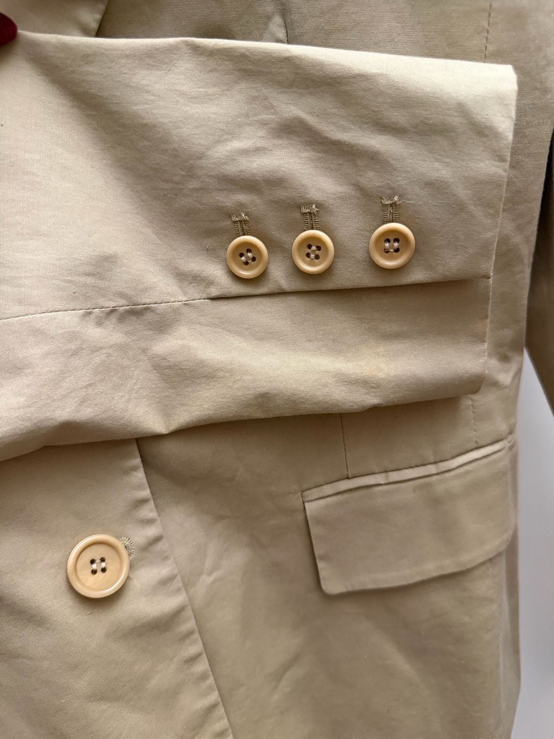 Theory Beige Cotton Blazer 6