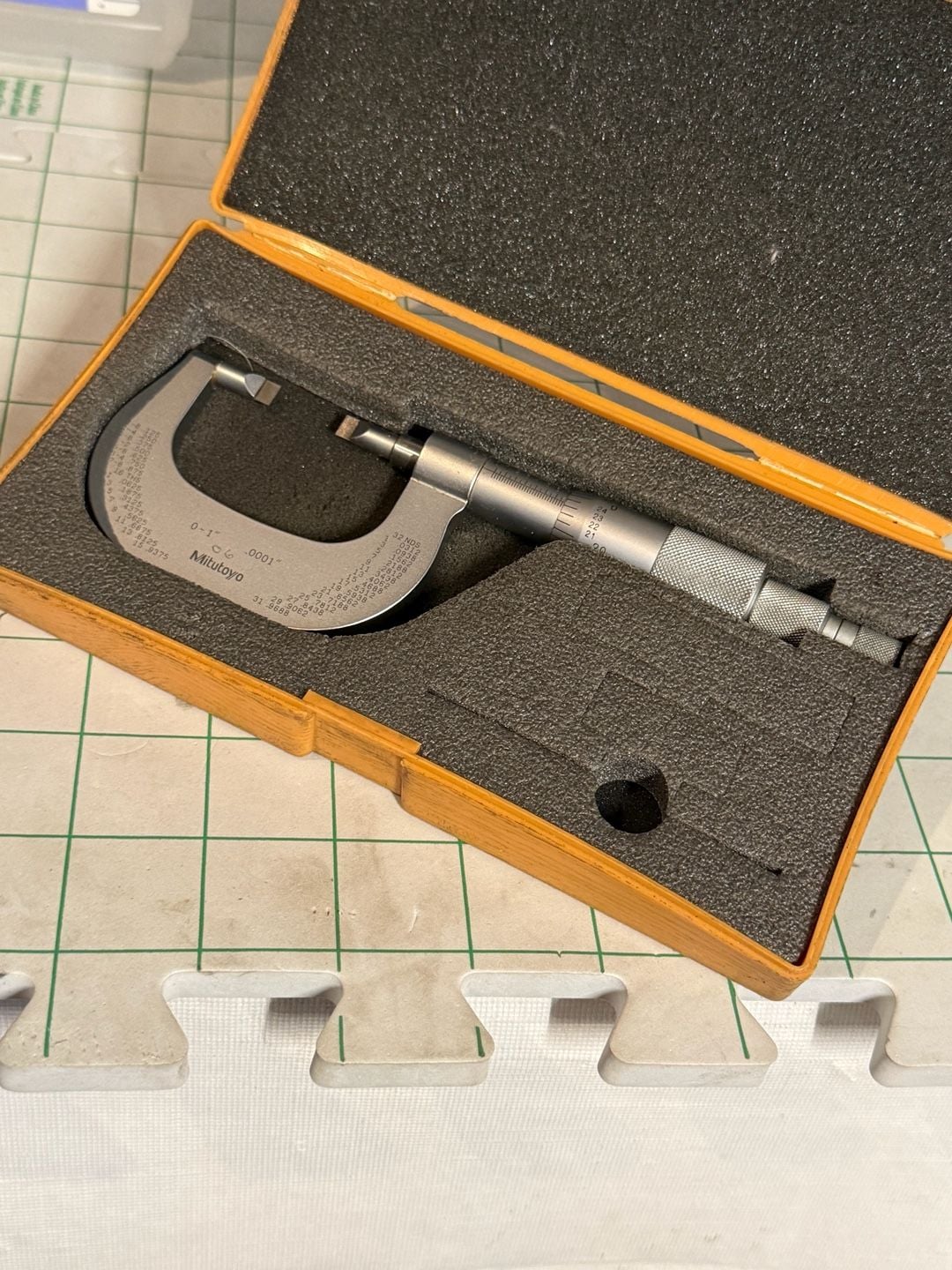 Mitutoyo Blade Micrometer 122-151 Size 0-1" 6