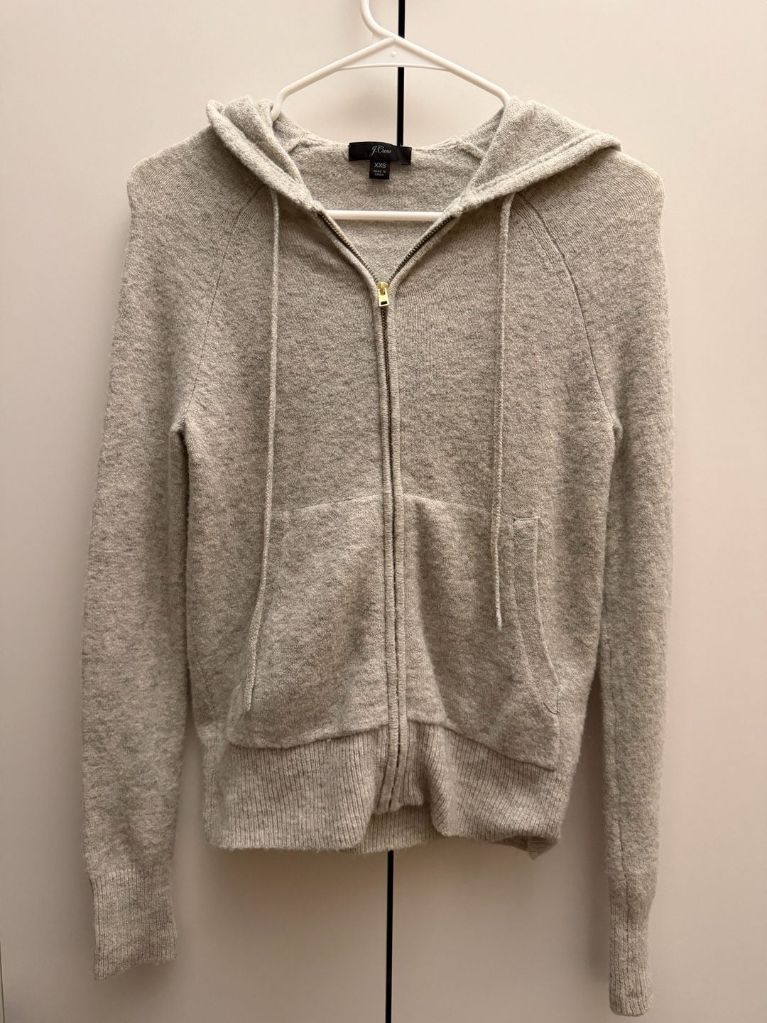Jcrew Zip hoodie sweater in Supersoft yarn 2