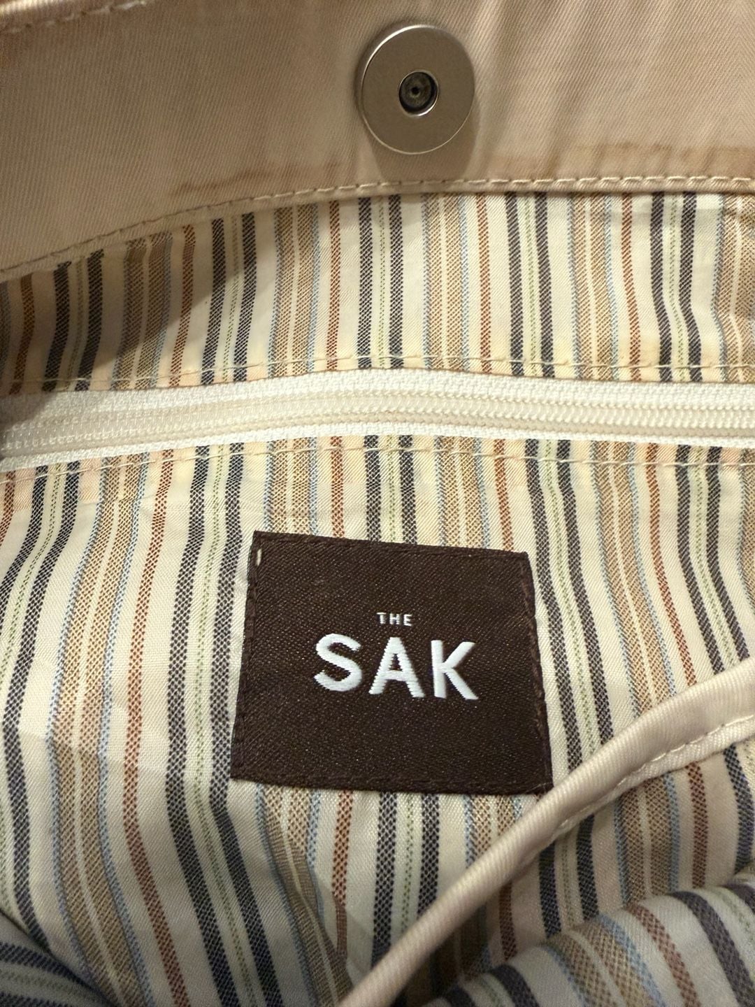 The Sak Crochet Hobo Bag Cream Shoulder Bag 3