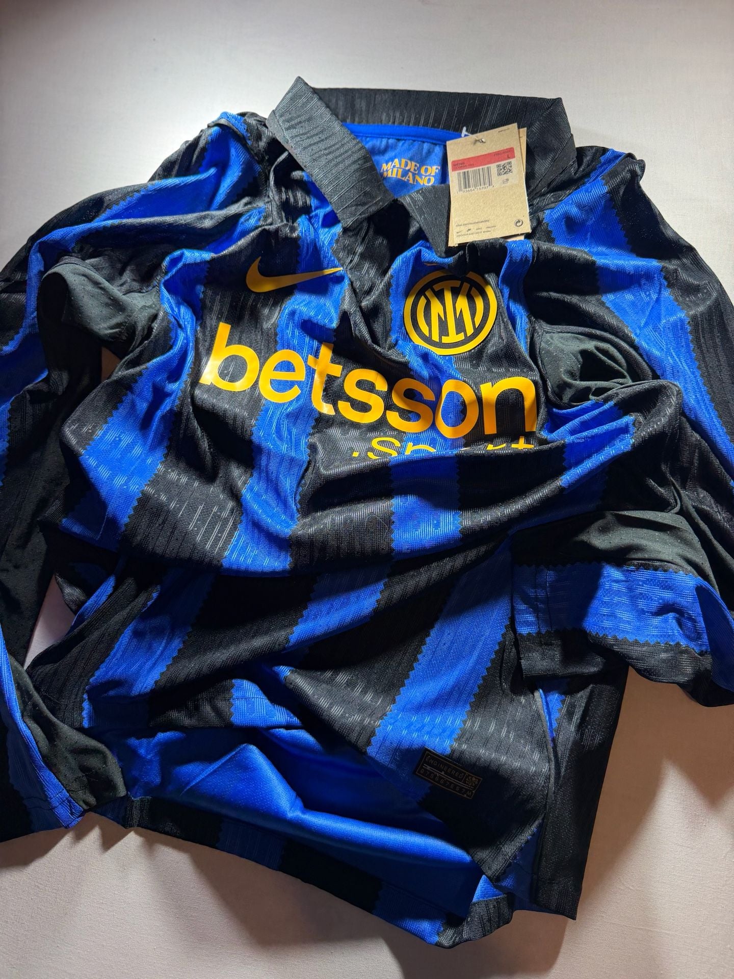 Nike Inter Milan 2024/25 Long Sleeve Home Jersey 10
